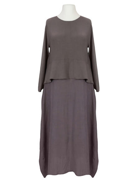 Strickkleid in braun